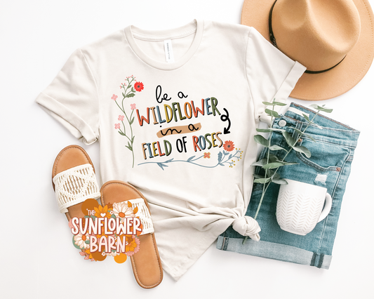 Be A Wildflower Toddler Tee