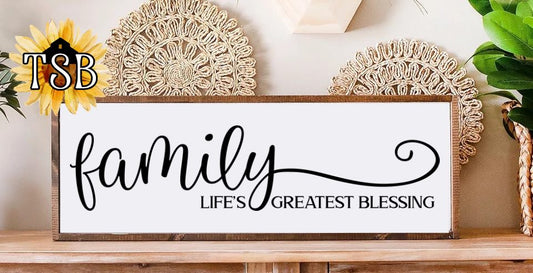Family Life's Greatest Blessing